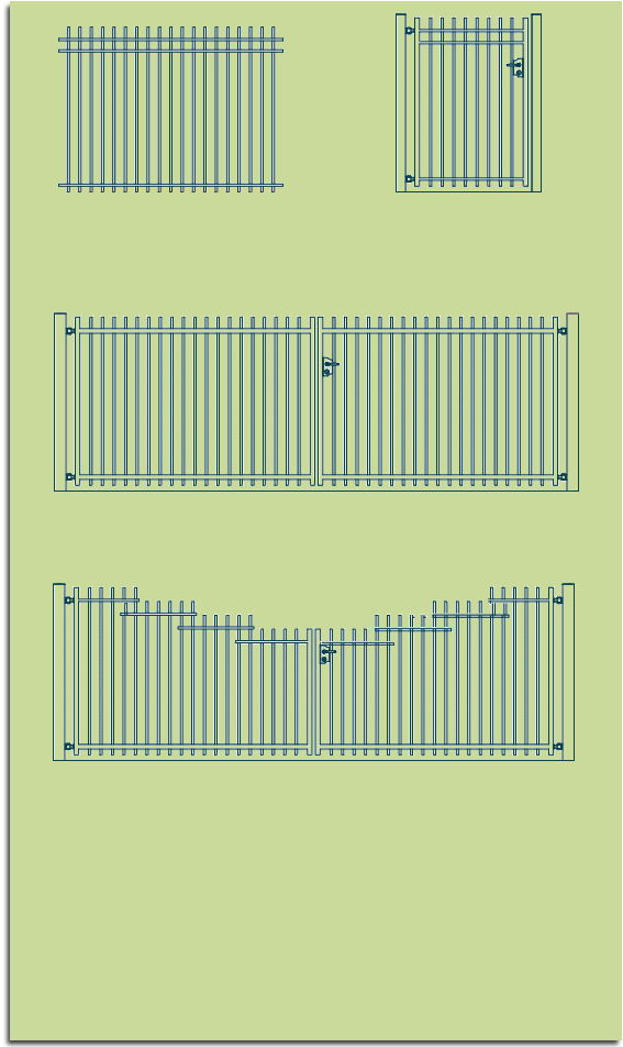 lisse supplmentaire portail concave luca