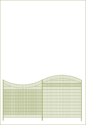 panneau ornemental vague schema